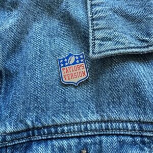 Tay's Version NFL Enamel Pin